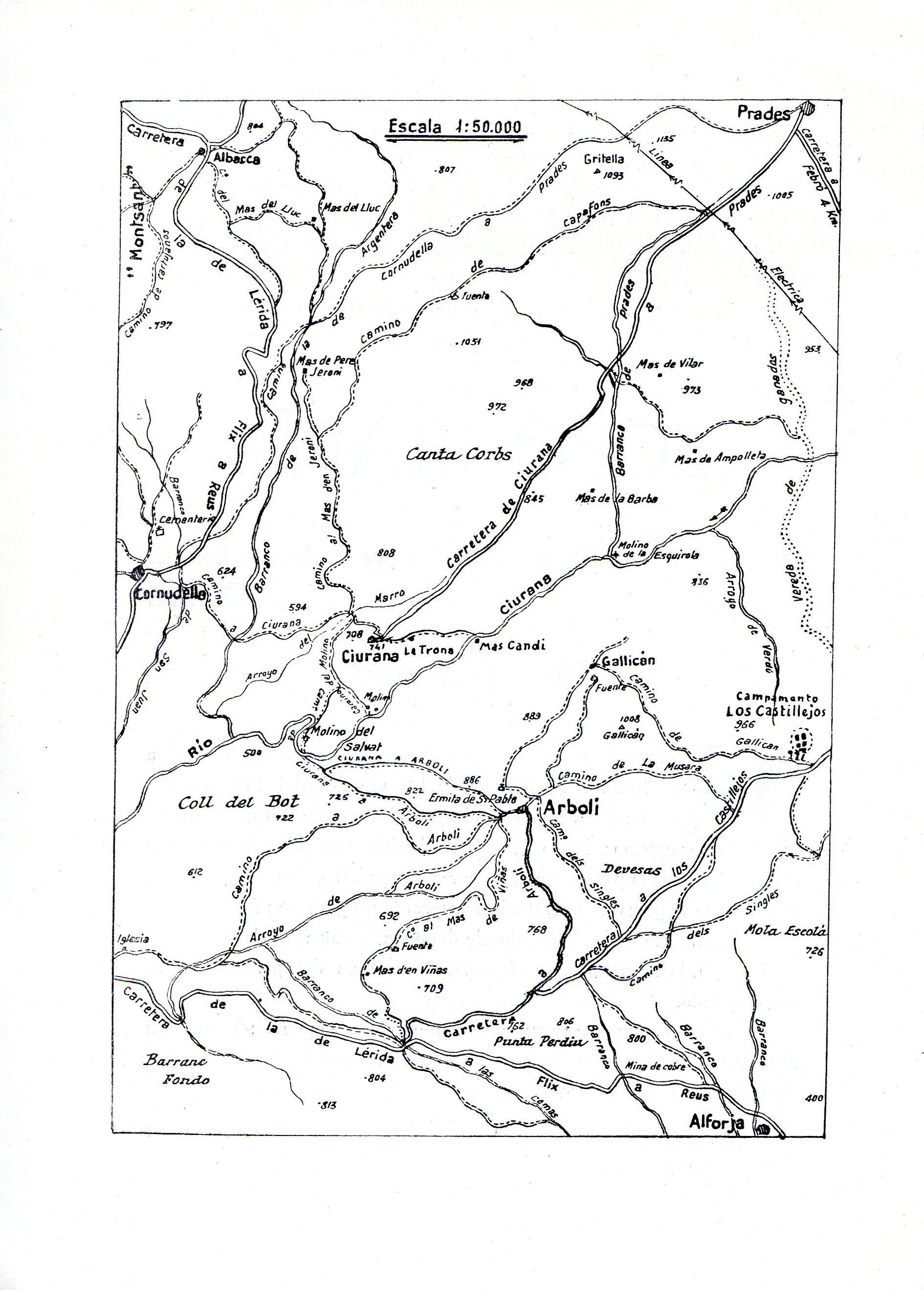 Topografía : ¿Qué es Ciurana? - Miniatura 2